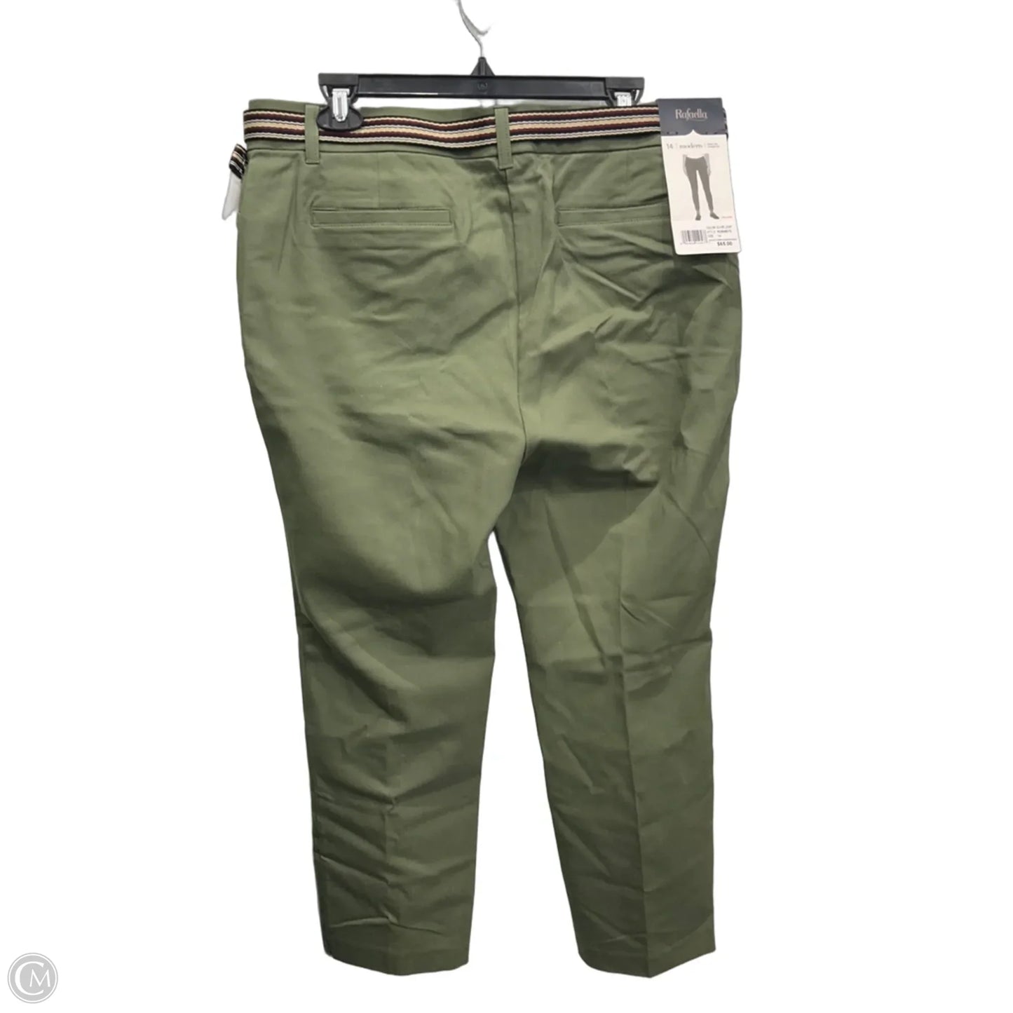 Pants Chinos & Khakis By Rafaella In Green, Size: 14