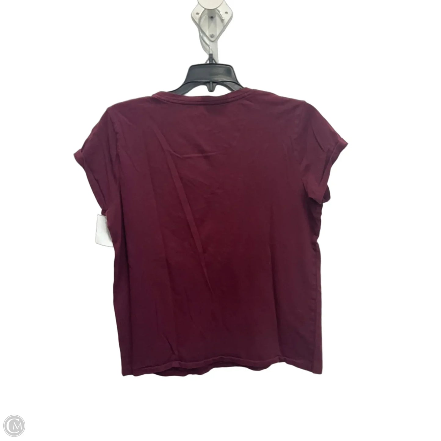 Top Short Sleeve Basic By Polo Ralph Lauren In Red, Size: M