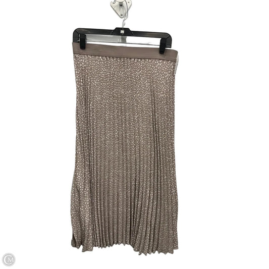 Skirt Maxi By Vince Camuto In Brown, Size: M