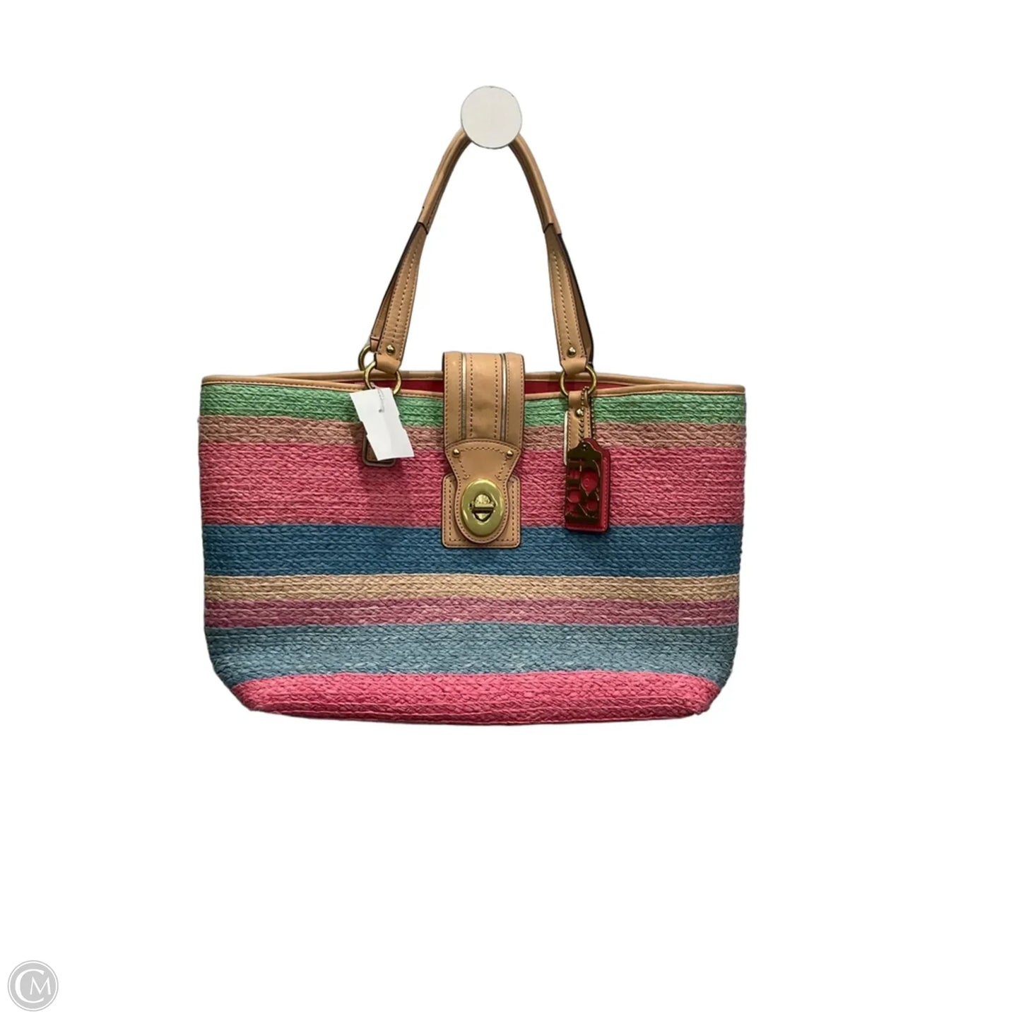 Handbag Designer By Coach, Size: Large