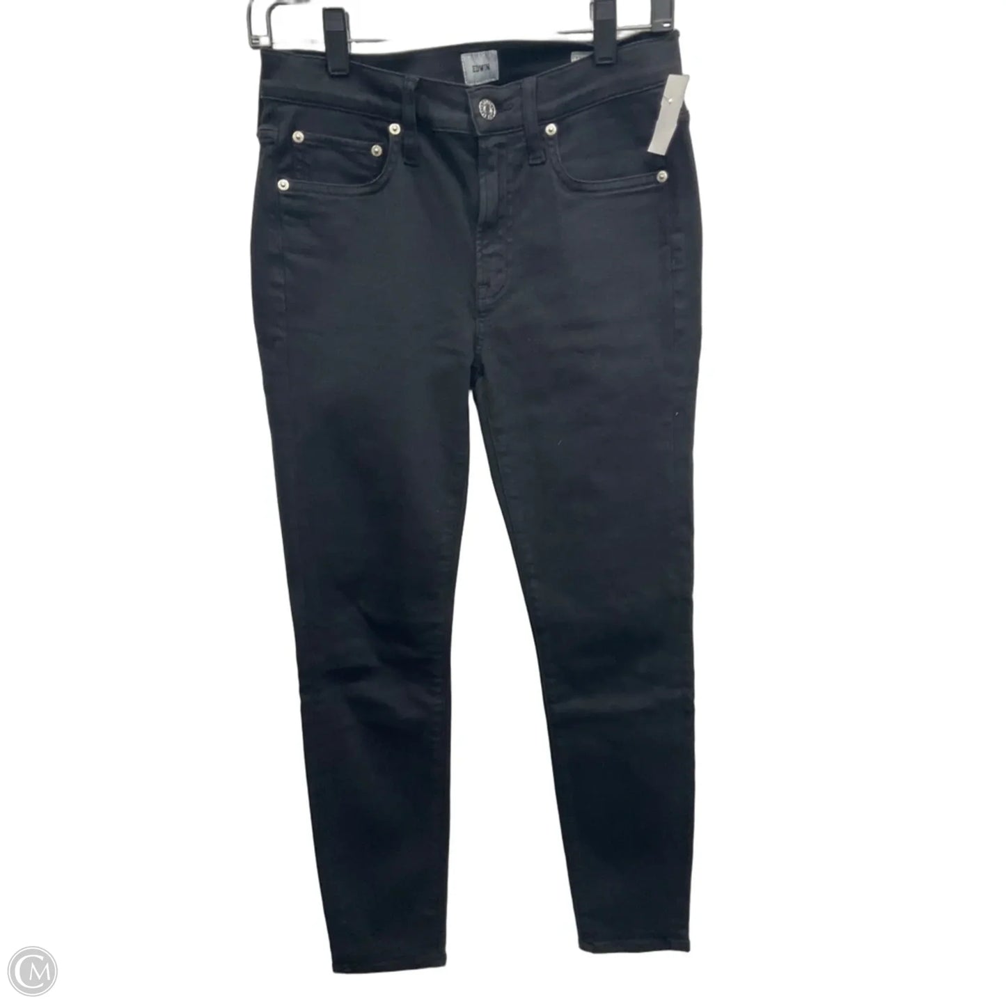 Jeans Skinny By Edwin In Black, Size: 2