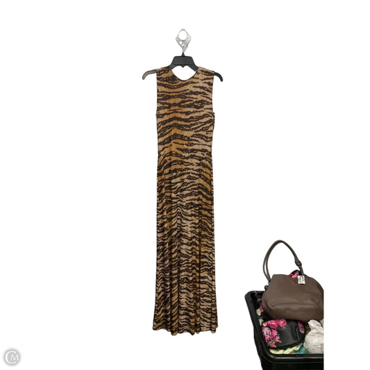 Dress Casual Maxi By Clothes Mentor In Animal Print, Size: M