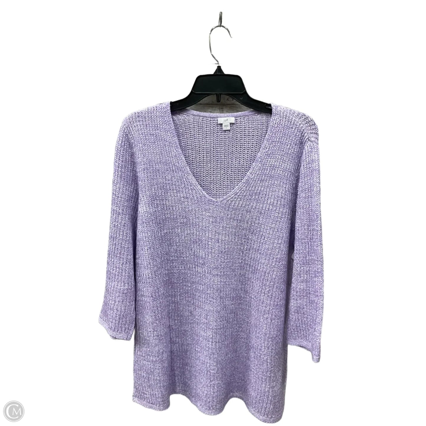 Sweater By J. Jill In Purple, Size: L