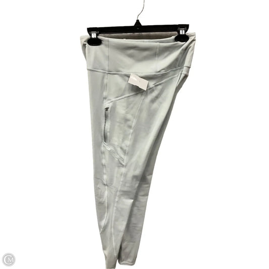 Athletic Leggings By Athleta In Aqua, Size: M