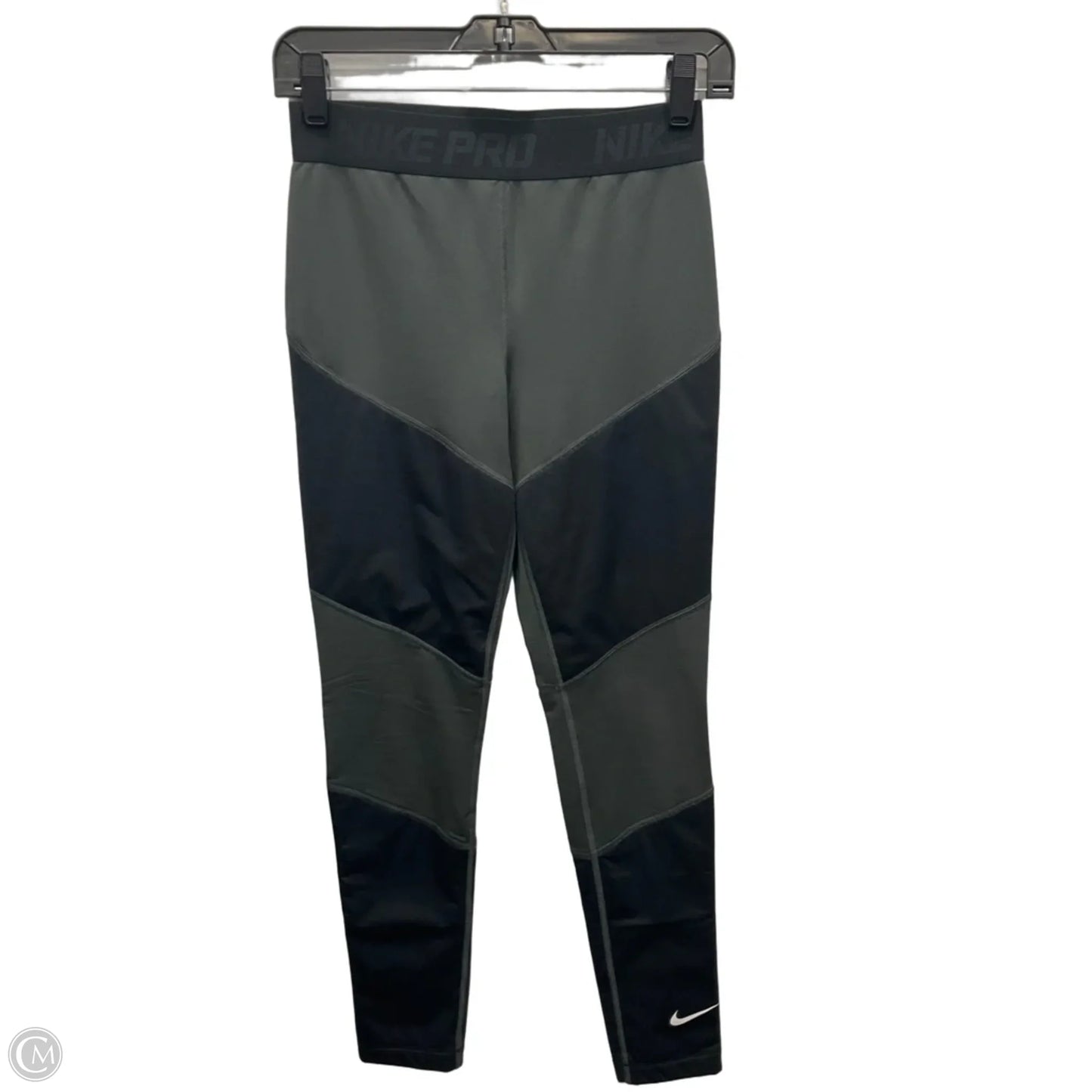 Athletic Leggings By Nike Apparel In Black, Size: S