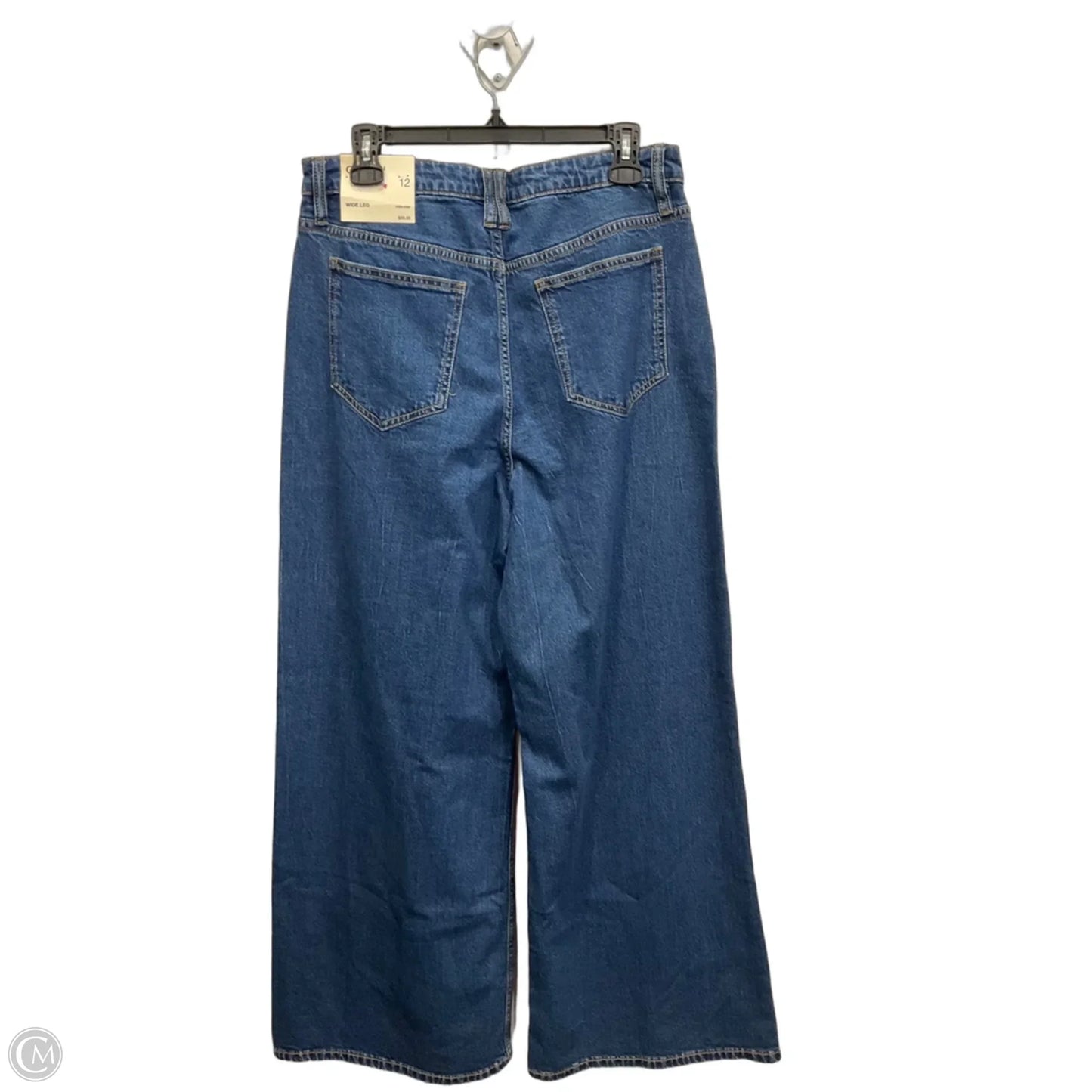 Jeans Wide Leg By On 34th In Blue Denim, Size: 12