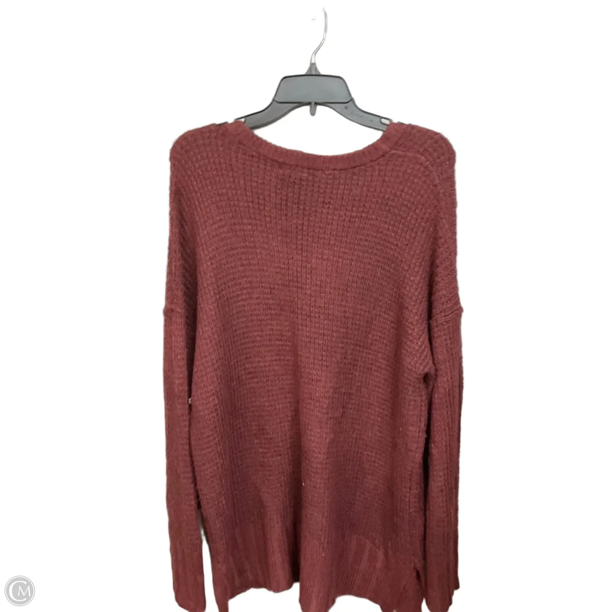 Sweater By Ana In Maroon, Size: Xl