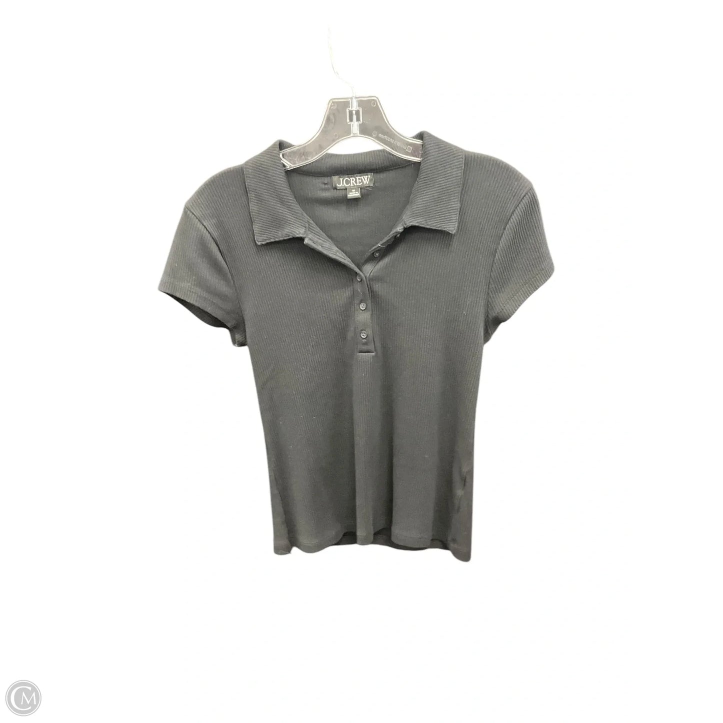 Top Short Sleeve By J. Crew In Black, Size: M