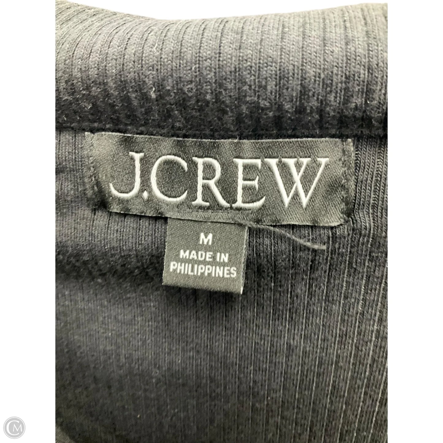 Top Short Sleeve By J. Crew In Black, Size: M