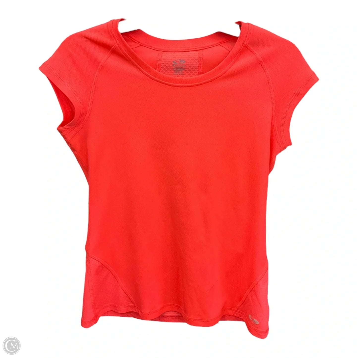 Athletic Top Long Sleeve Crewneck By Champion In Orange, Size: Xs