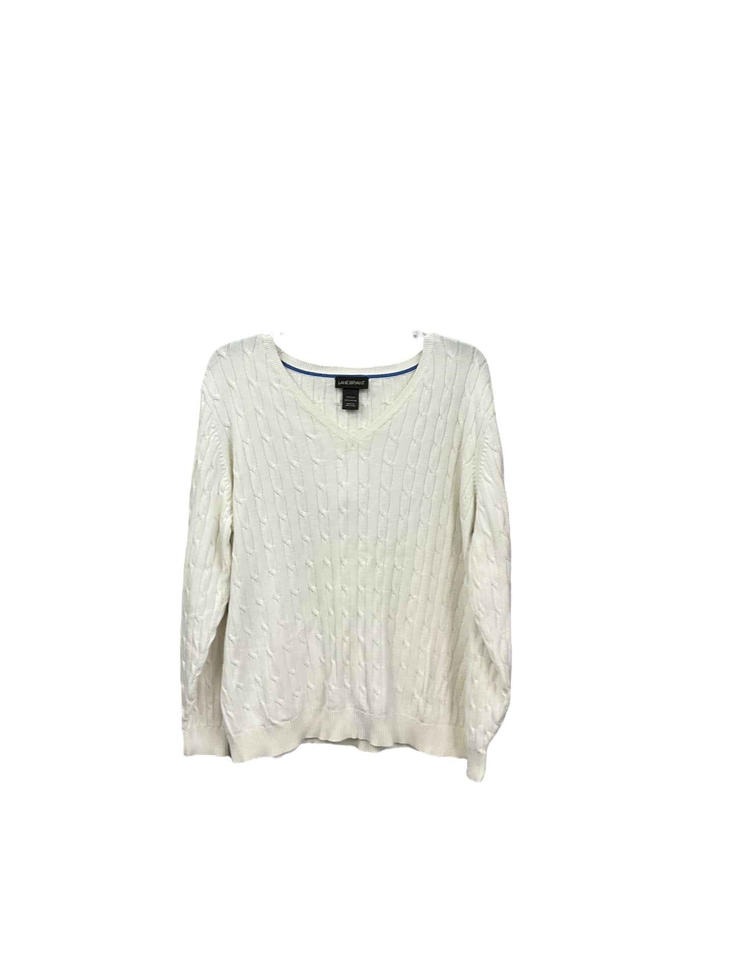 Sweater By Lane Bryant In Ivory, Size: 3