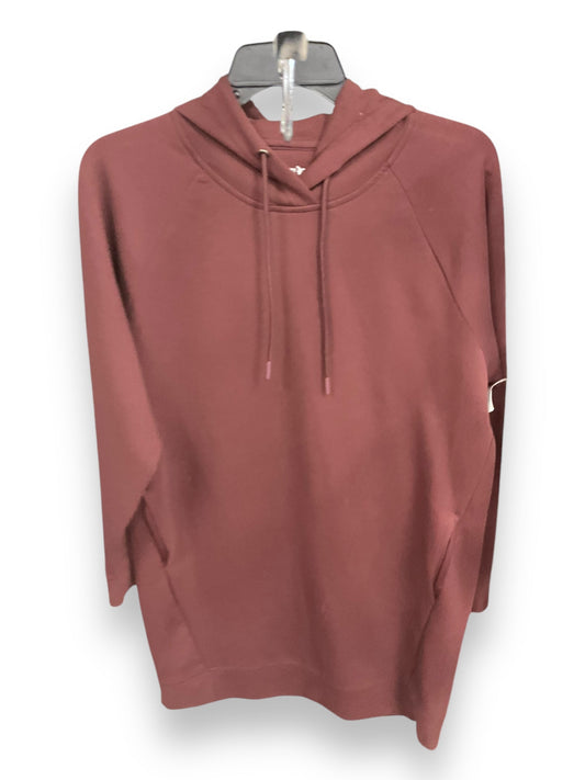 Athletic Sweatshirt Hoodie By Old Navy In Burgundy, Size: Xs