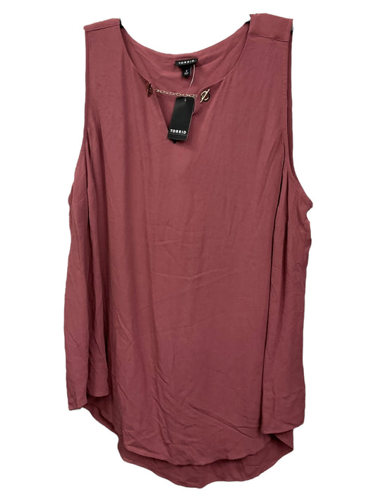 Mauve Top Sleeveless Torrid, Size 2