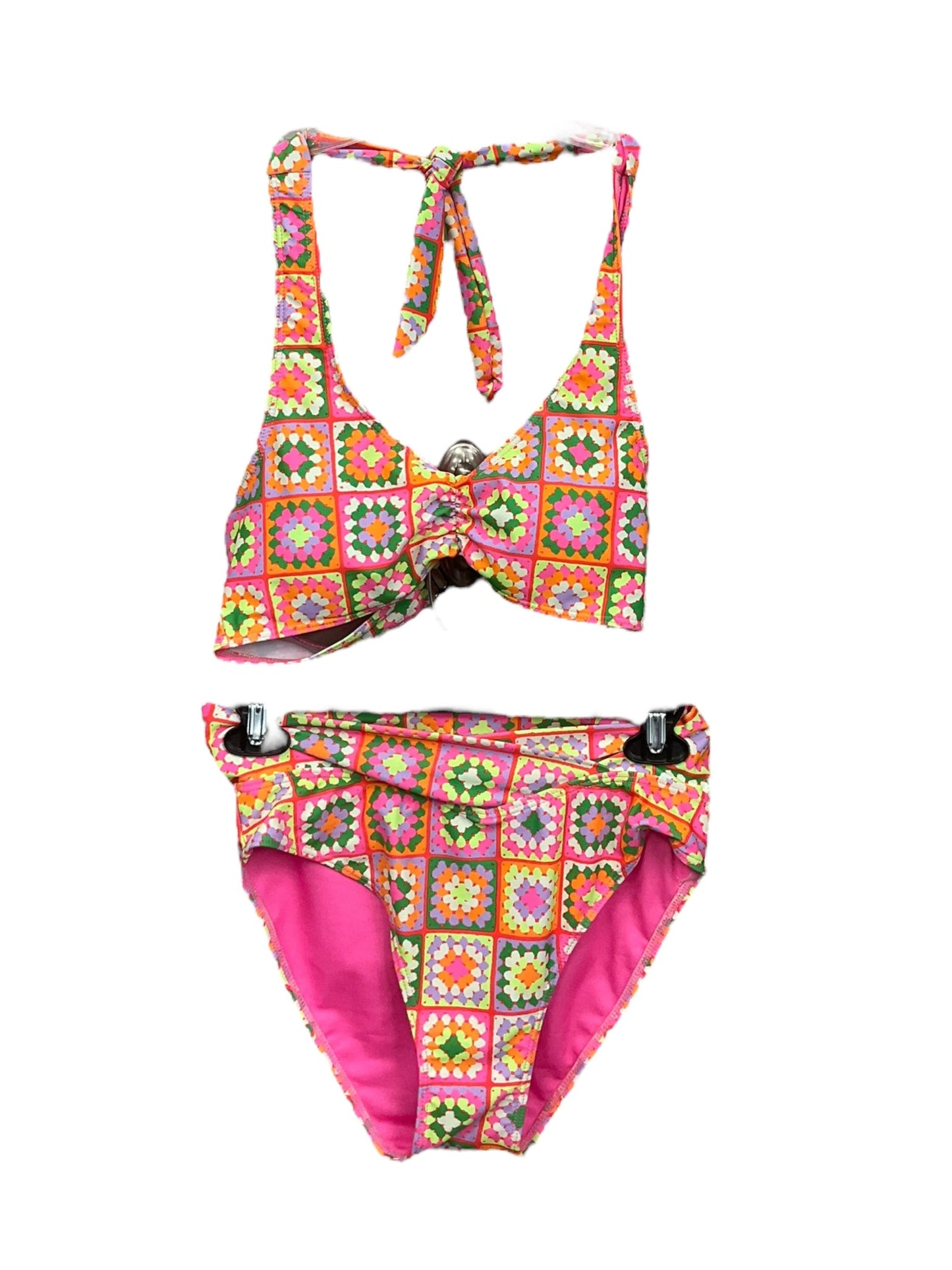 Multi-colored Swimsuit 2pc Pink Lily, Size S