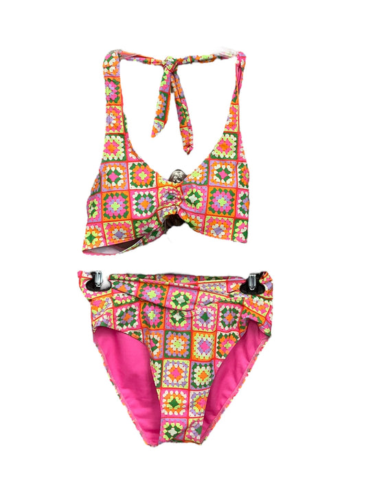 Multi-colored Swimsuit 2pc Pink Lily, Size S