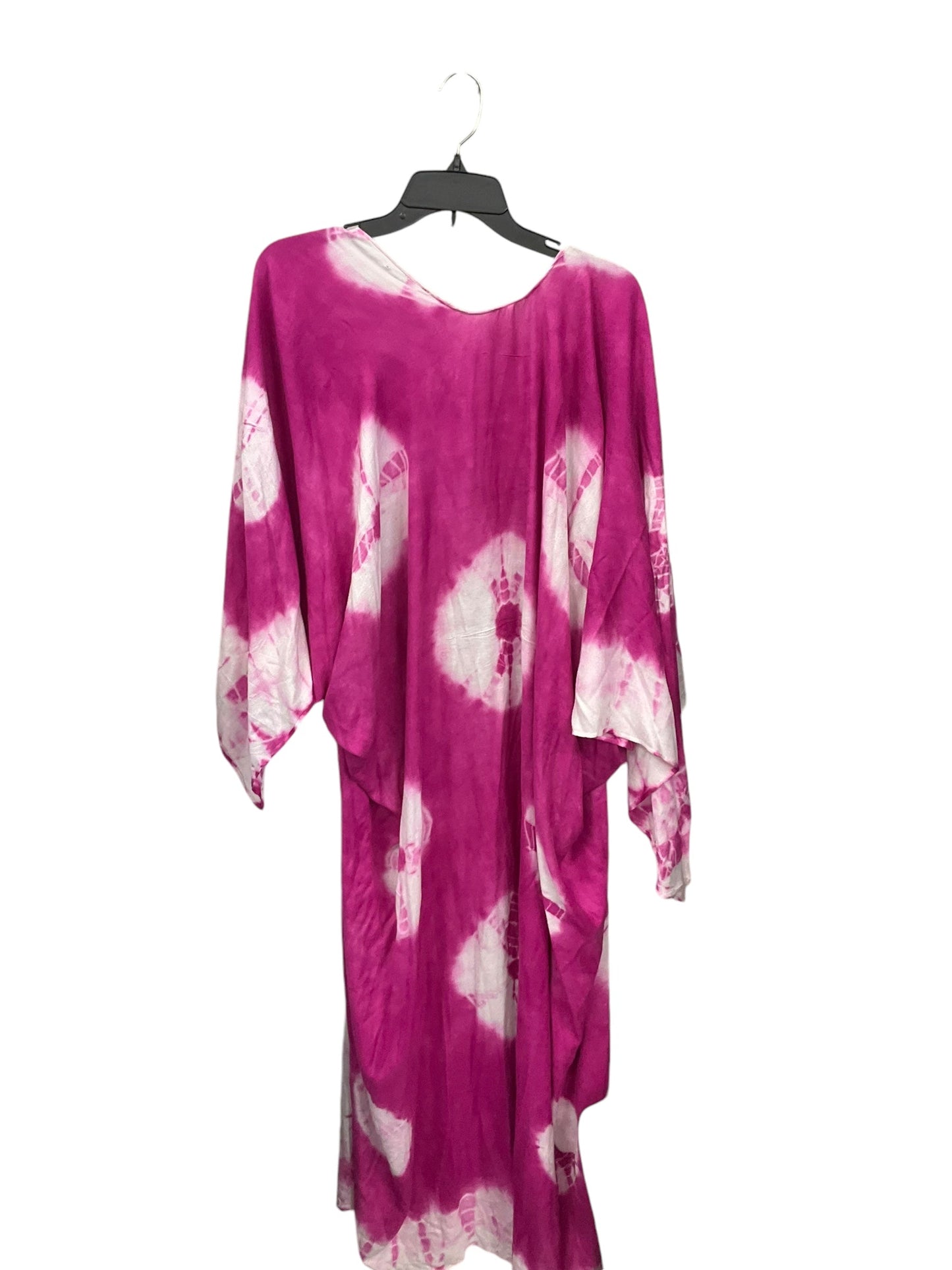 Kimono By Free People In Pink & White, Size: Onesize