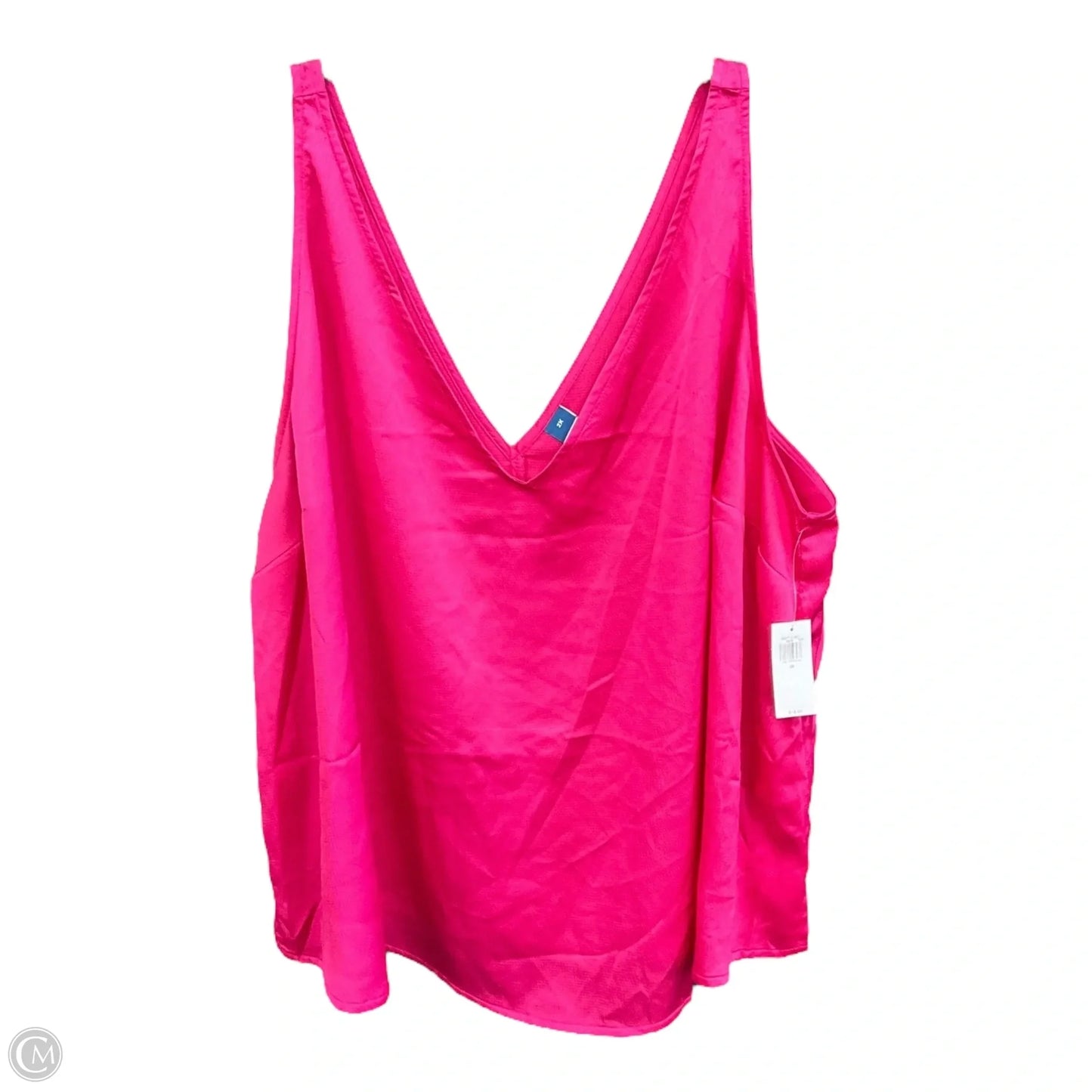 Top Sleeveless Basic By Old Navy In Pink, Size: 2x