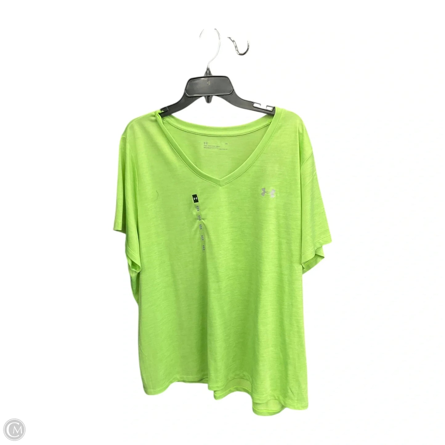 Top Short Sleeve Basic By Under Armour In Green, Size: 3x