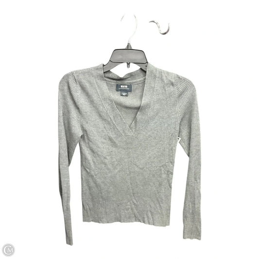 Top Long Sleeve By Maeve In Grey, Size: Xs