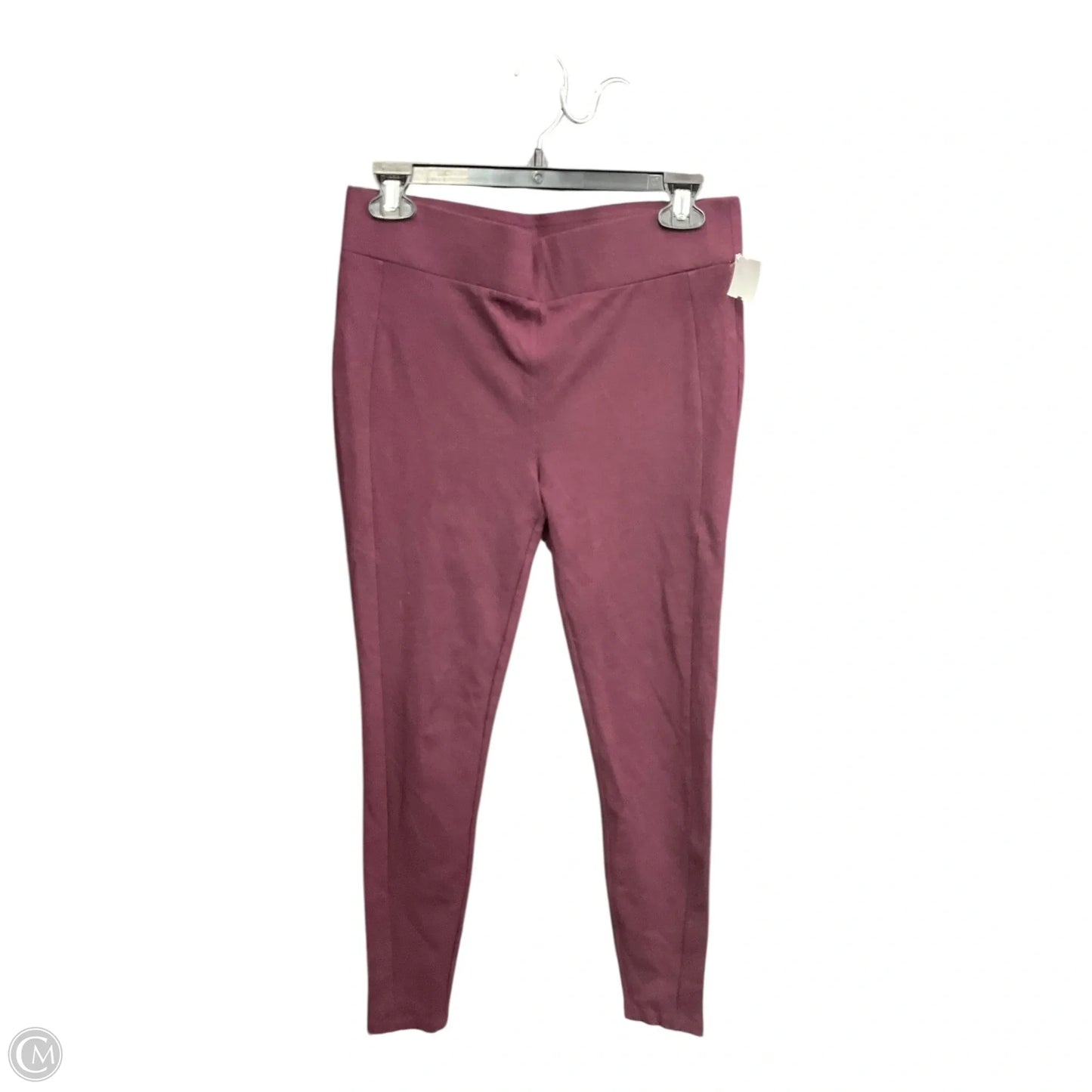 Pants Leggings By Loft In Maroon, Size: M