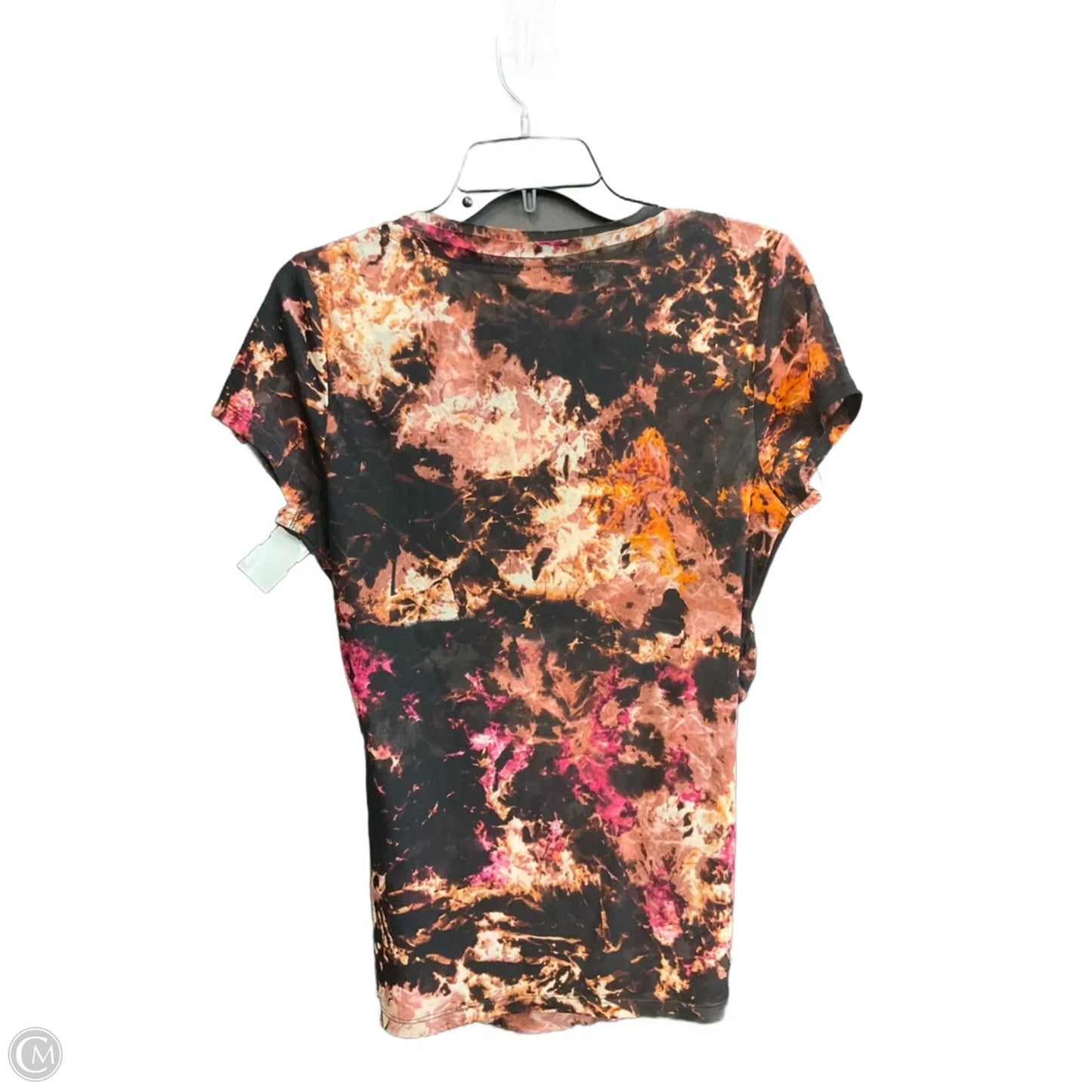 Top Short Sleeve By Inc In Multi-colored, Size: M