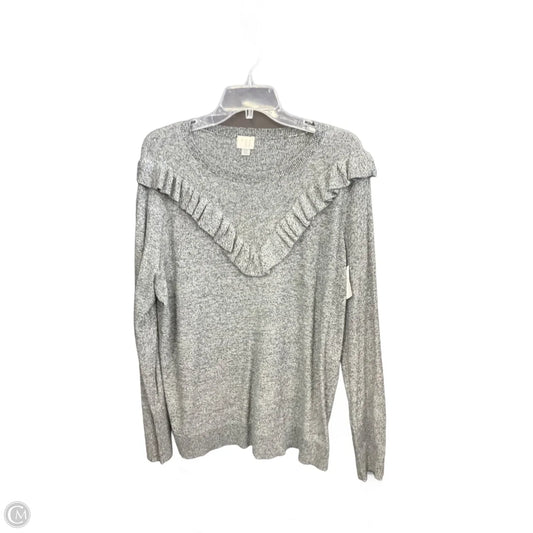 Dress Casual Midi By Express In Grey, Size: S