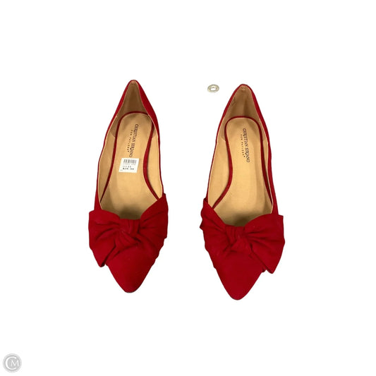 Shoes Flats By Christian Siriano For Payless In Red, Size: 11