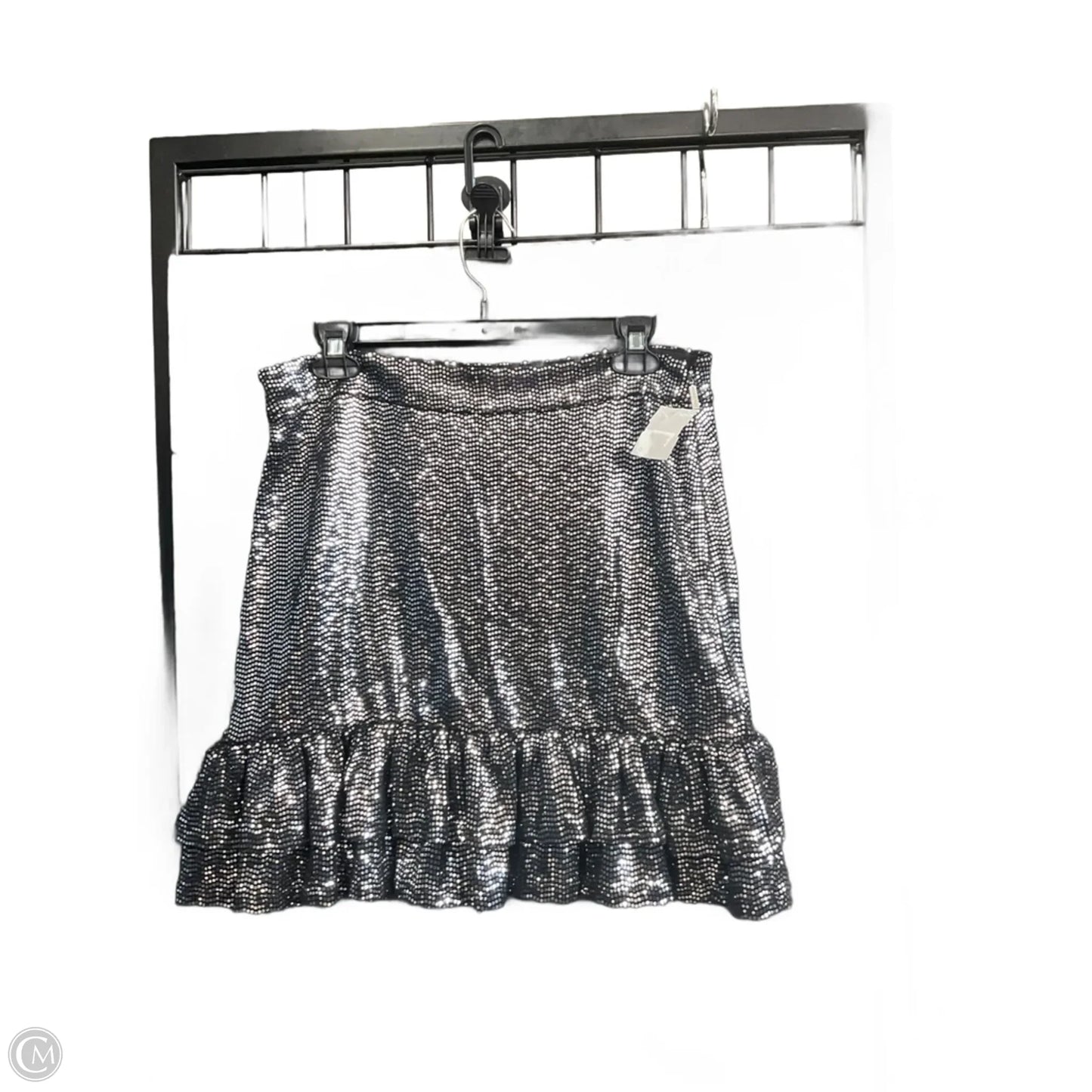 Skirt Mini & Short By Michael By Michael Kors In Silver, Size: M