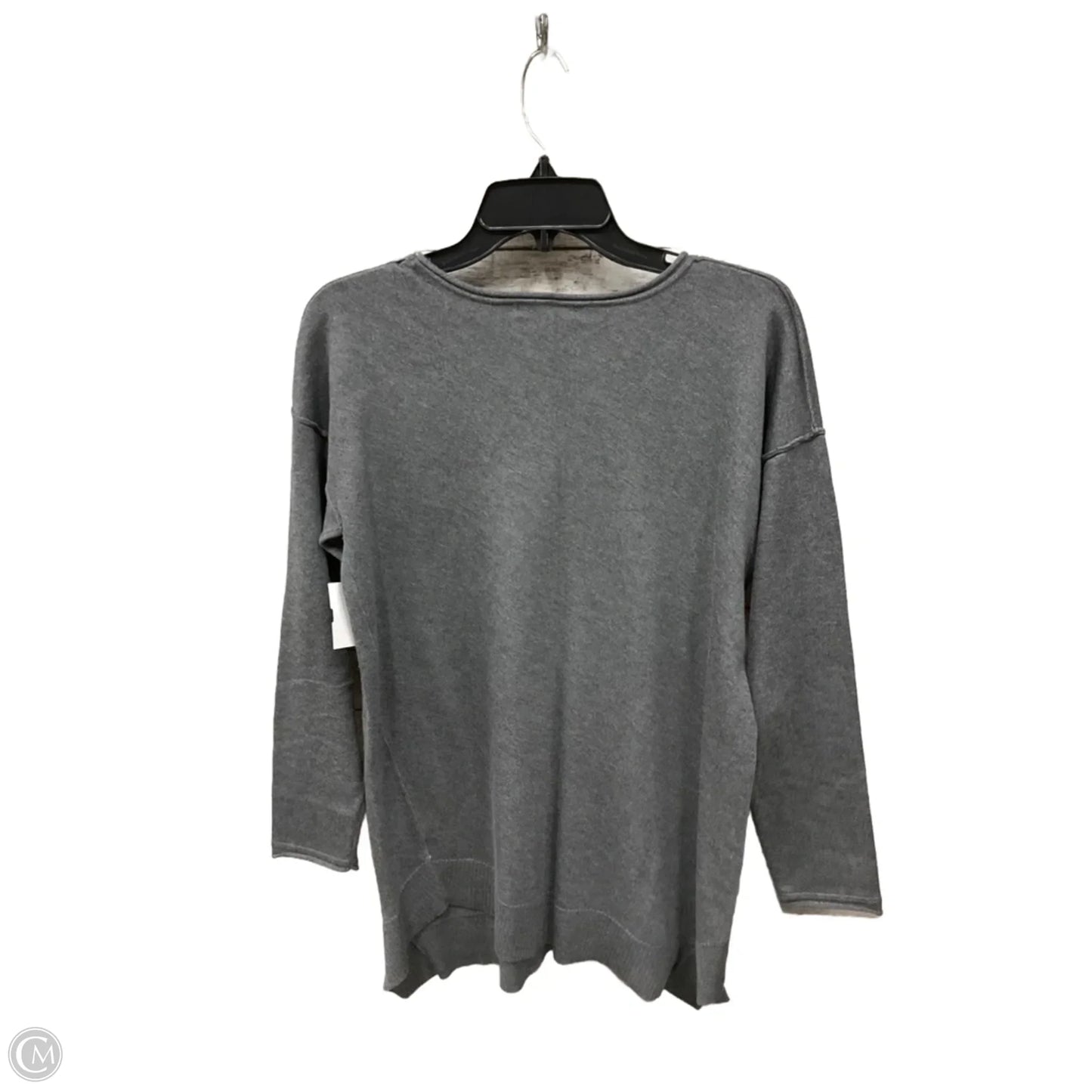 Top Long Sleeve By 89th And Madison In Grey, Size: S