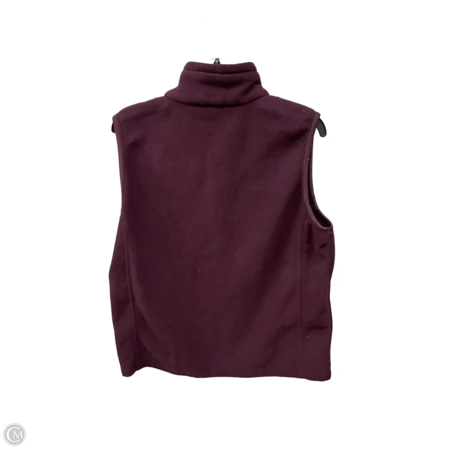 Vest Fleece By Clothes Mentor In Purple, Size: M
