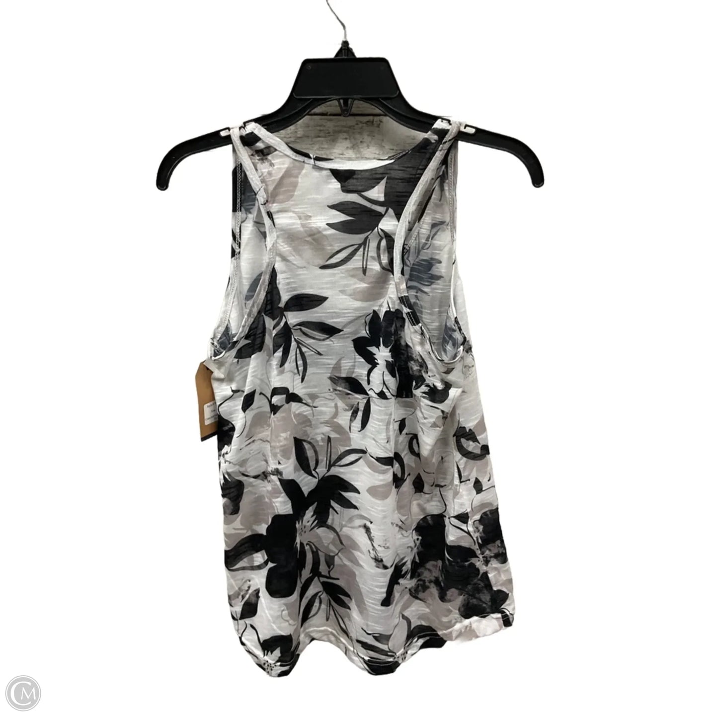 Athletic Tank Top By Clothes Mentor In Floral Print, Size: Xl