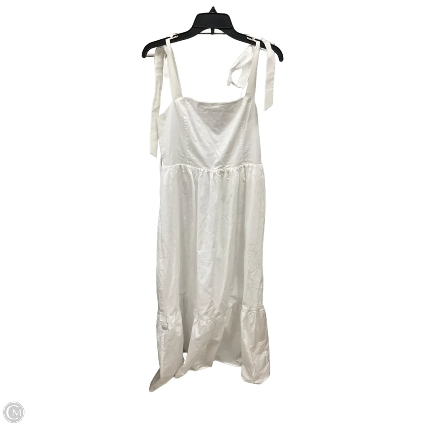 Dress Casual Maxi By Express In White, Size: M