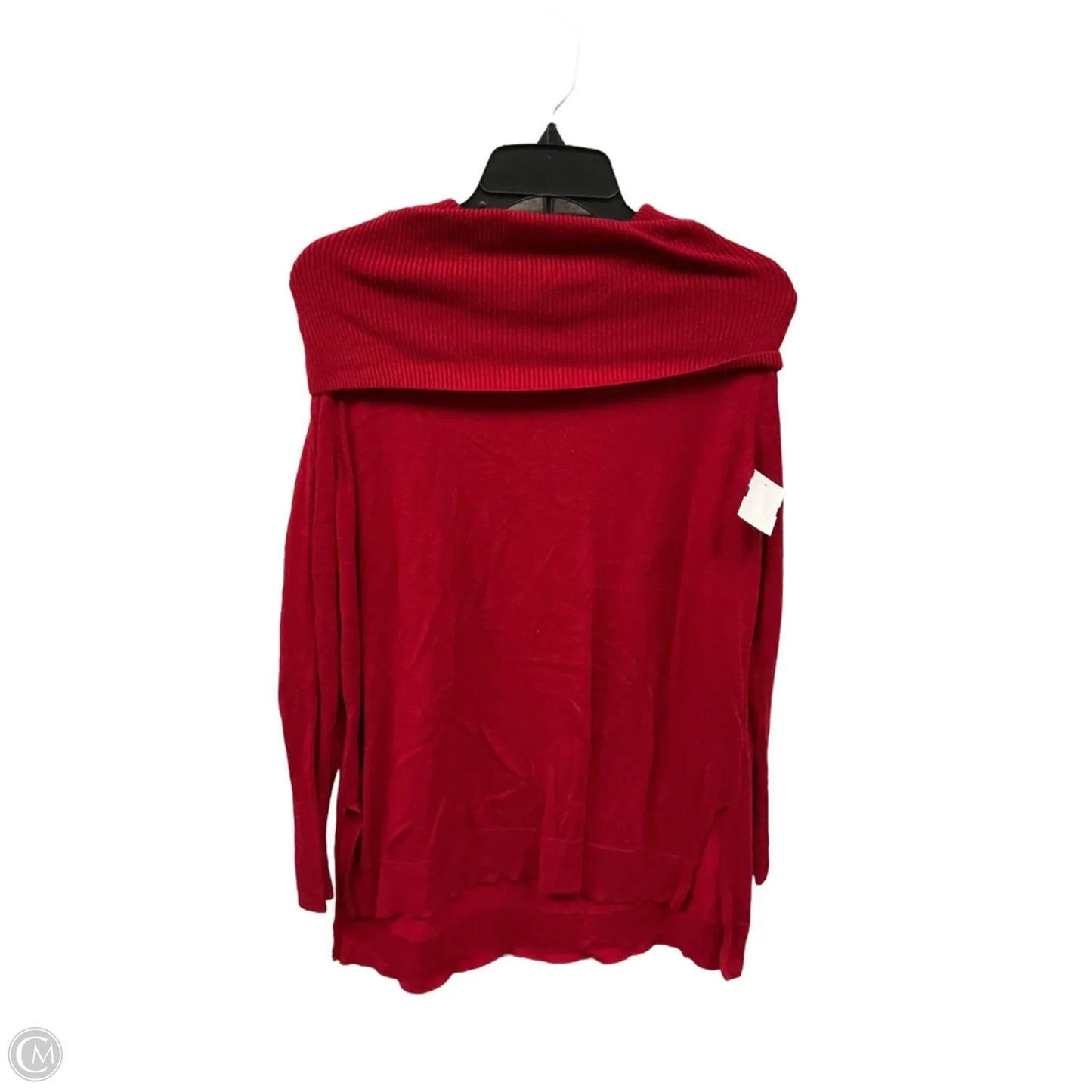 Top Long Sleeve By Daisy Fuentes In Red, Size: Xl