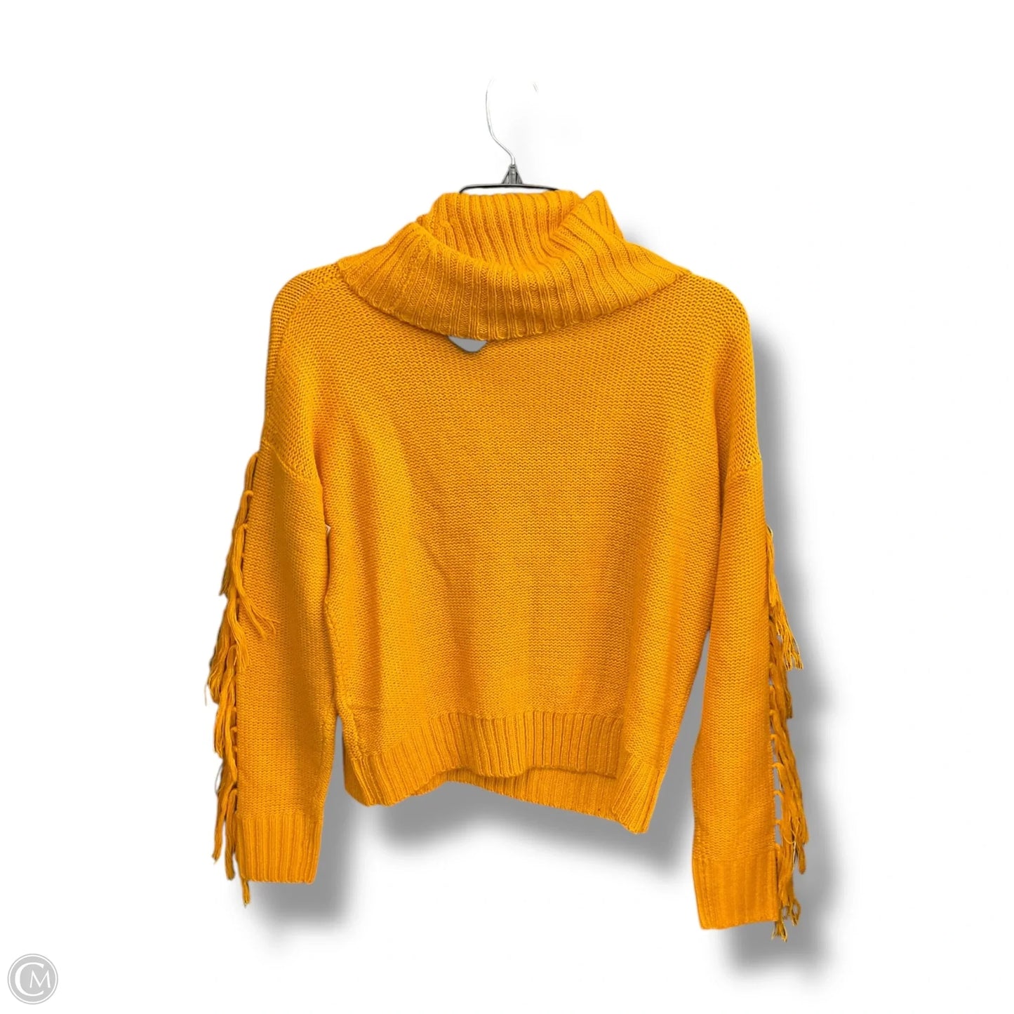 Sweater By Clothes Mentor In Yellow, Size: S