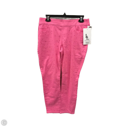 Jeans Jeggings By Clothes Mentor In Pink, Size: 8