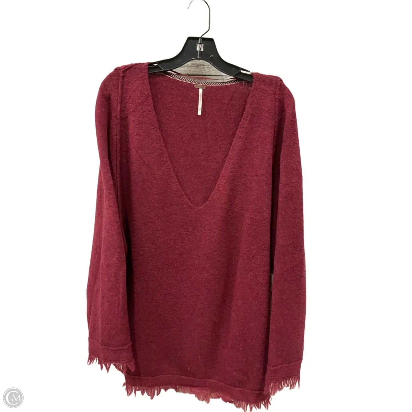 Sweater By Free People In Red, Size: M