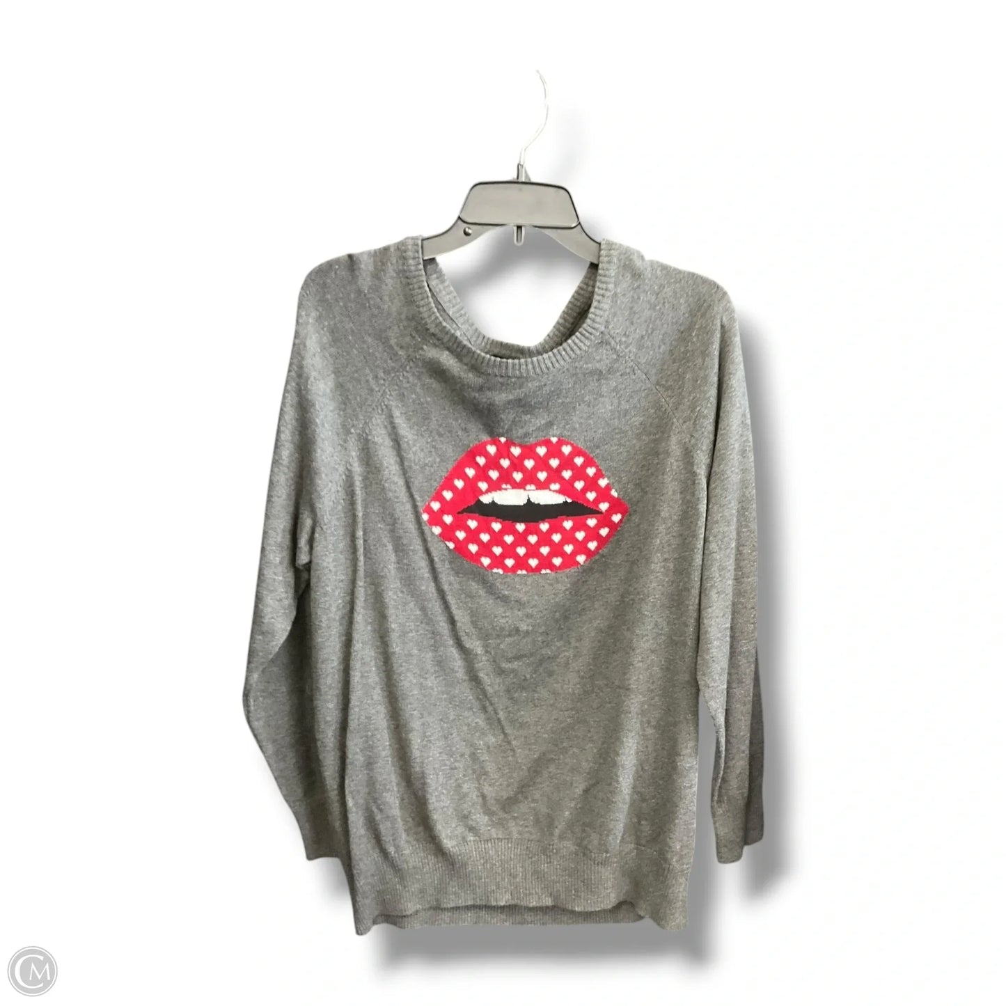 Sweater By Torrid In Grey, Size: 1x