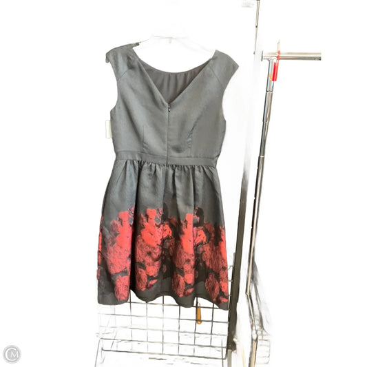Dress Party Midi By Cynthia Steffe In Black & Red, Size: M