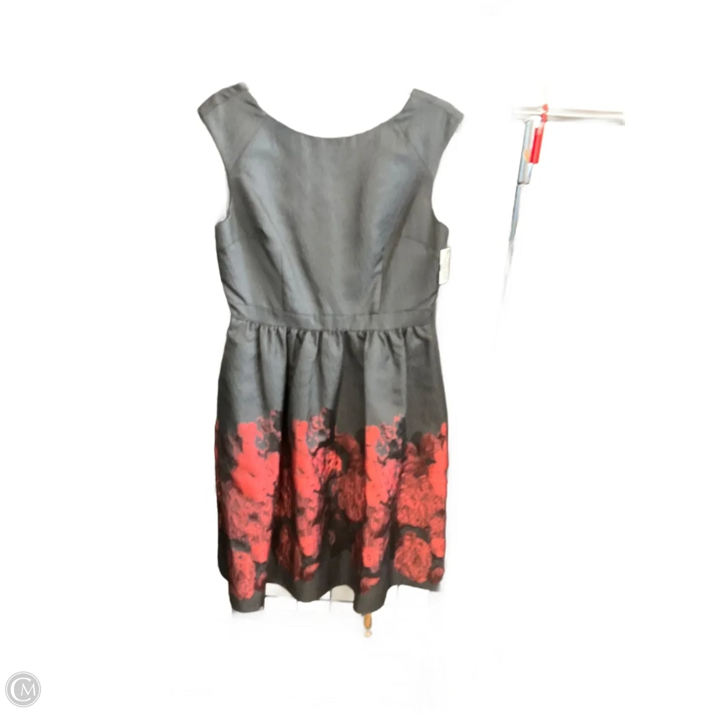 Dress Party Midi By Cynthia Steffe In Black & Red, Size: M