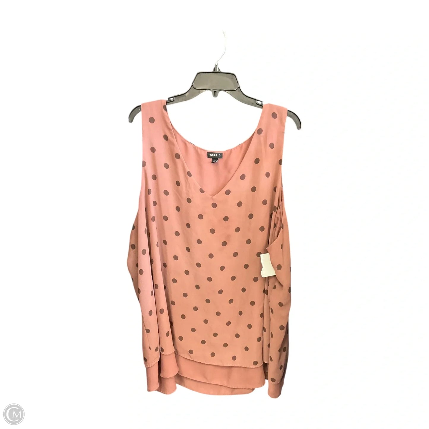 Top Sleeveless By Torrid In Multi-colored, Size: 4