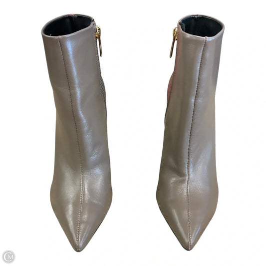 Boots Ankle Heels By Saks Fifth Avenue In Brown, Size: 8