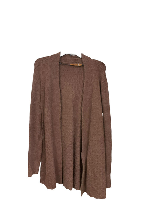 Sweater Cardigan By Belldini In Brown, Size: S