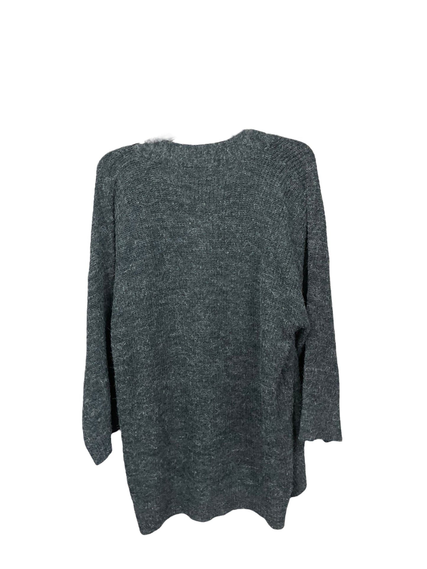 Sweater Cardigan By Clothes Mentor In Grey, Size: Xs