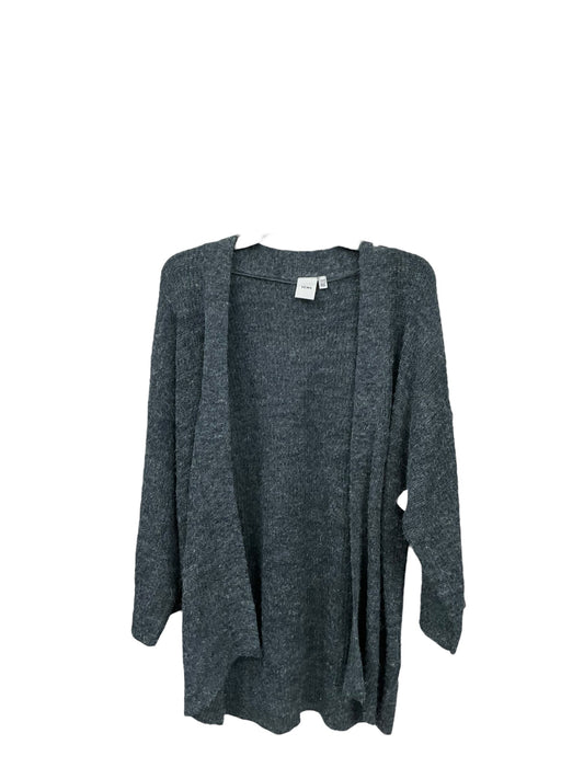 Sweater Cardigan By Clothes Mentor In Grey, Size: Xs