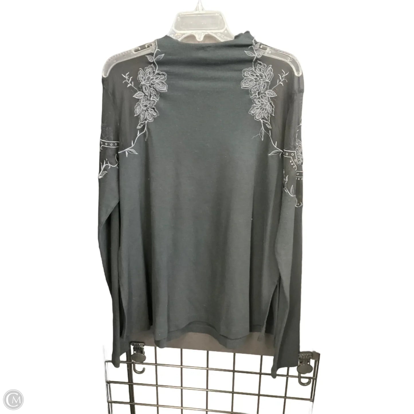 Top Long Sleeve By Free People In Black, Size: L