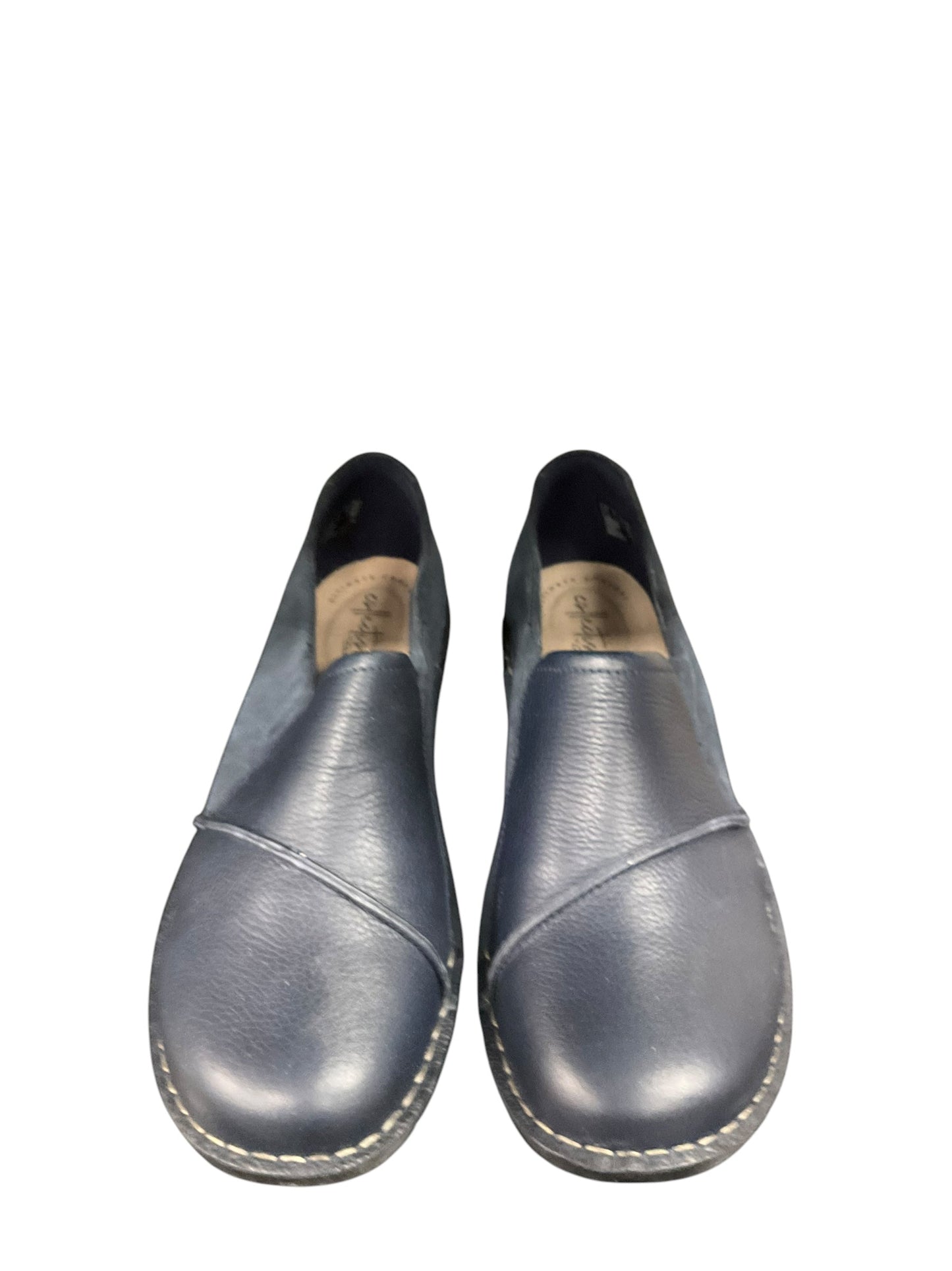 Shoes Flats By Classic Apparel In Navy, Size: 9