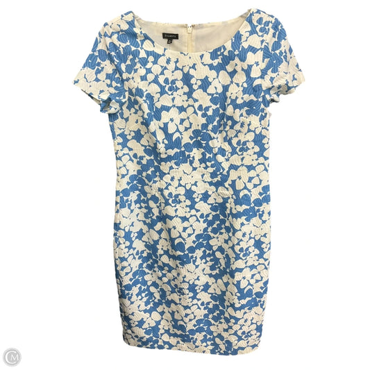 Dress Casual Short By Talbots In Blue & White, Size: S
