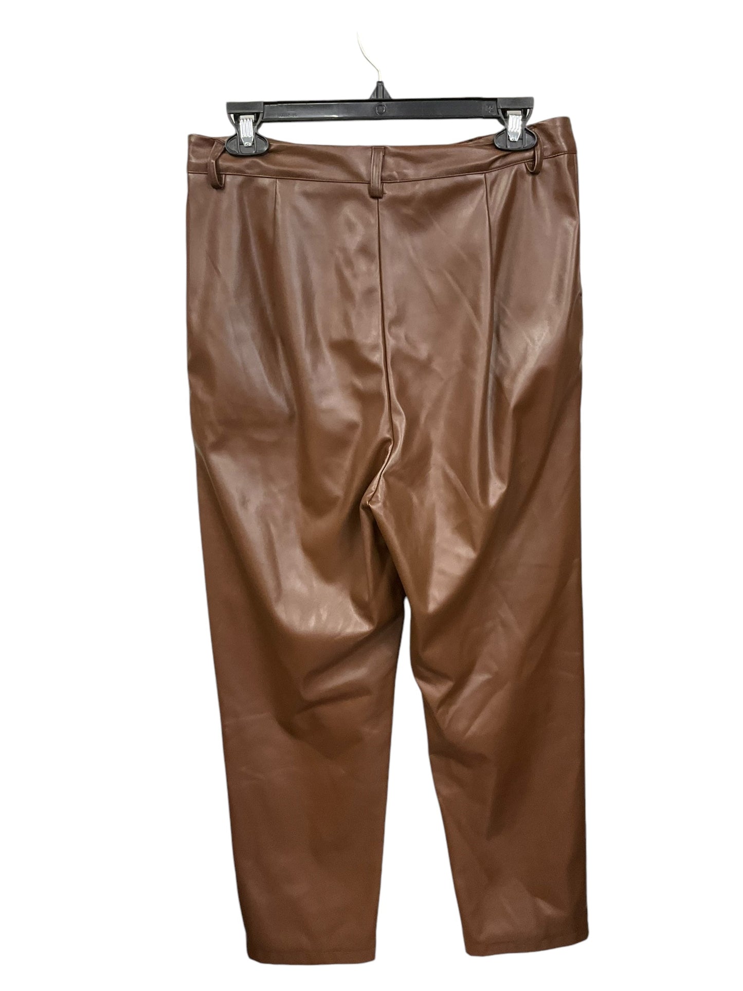 Pants Ankle By Shein In Leather, Size: 8