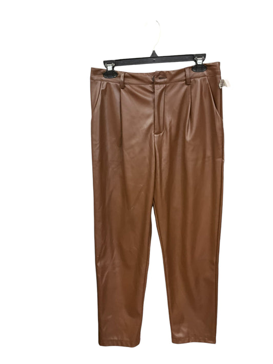 Pants Ankle By Shein In Leather, Size: 8