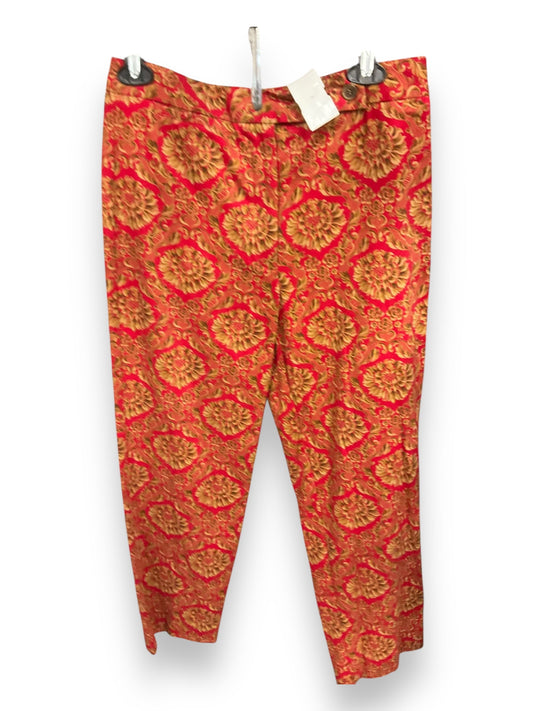 Pants Ankle By Talbots In Red, Size: 8